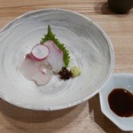 日本料理 e. - 【平目 縞鯵】♫2016/3