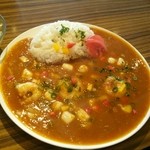 Gen - 海老と小柱のチーズカレー