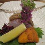 小料理 すず乃 - ソイには肝醤油