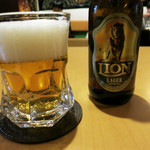 Ceylon Inn - スリランカビール(LION LAGER) 600円