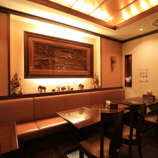 温かみのある個室席