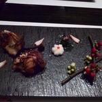 郷土味 かけはし - 2016年３月：贅沢な盛り付けです