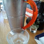 ピッツェリア&トラットリア チャオチャオ - お水は冷えてます～。