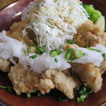 夢庵 - 若鶏の竜田揚げ　みぞれポン酢