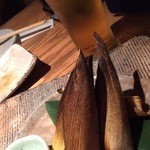 豆腐料理 空野 渋谷 - 焼きタケノコ