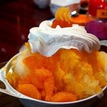 かき氷専門店　ドギャン - 本日の限定かき氷・デポコンと愛媛みかん