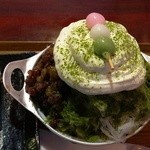 かき氷専門店　ドギャン - 京都宇治抹茶金時」