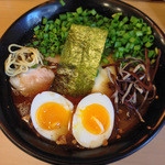 梅吉らーめん（￥680）ゆで卵（￥100）4/11/2016