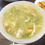 中華料理 沁香園 - 玉ねぎスープ