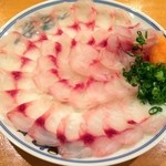 【釣り魚】イサキ薄造り