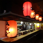 らーめん門扇 伏水酒蔵店 - 2016/4/9
                                伏水酒蔵小路内店舗