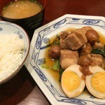 中華風家庭料理 ふーみん - ふーみん(豚肉の梅干煮定食)
