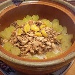 泉や - 【2016.4】鰤の照焼きと蕗の炊込み御飯