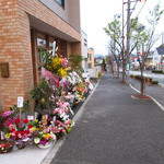 モーネ - 山手幹線沿い。松井山手駅から徒歩8分ほど(2016.4月)