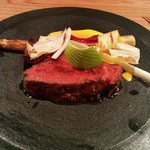 モーネ - 【6】羊肉 ホワイトアスパラガス ザバイオーネソース