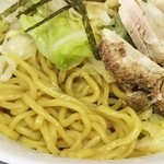 Aburasoba semmonten noodle SPUNKY - 油そば：太麺登場