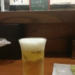 Nihonshu Tachinomidokoro Chame - ランチビール１００円