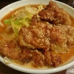 旨辛ラーメン 表裏 - あんかけデラックス980円