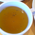 Gasuto - 日替わりのスープ。２杯目には黒コショーを振って。