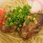 中華そば ムタヒロ - ４月ゲゲゲ限定 くわっち～ソーキソバ♪