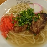 中華そば ムタヒロ - ４月ゲゲゲ限定 くわっち～ソーキソバ♪