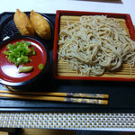 긴노 스즈 - ランチの妻有蕎麦セット