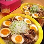 麺屋 すずらん - 裏メニュー 黄色 燻玉100×3