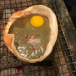 赤羽 トロ函 - 蟹味噌甲羅焼