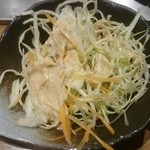 Okonomiyaki Goroppe Shokudou - 日替わりランチセットのサラダ