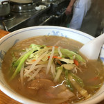 ラーメンハウス味季 - 野菜ラーメン塩味 ニンニク入り