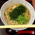 生粉蕎麦 玄 - 『あおさ海苔（しろ味）』様（450円）とにかく好きなんですよね～あ・お・さ♡