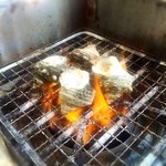 水沼さざえ店 - 焼き場