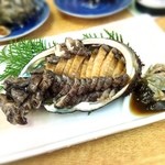 水沼さざえ店 - あわびのお造り