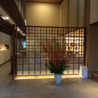 坐漁荘 - レストラン棟入り口