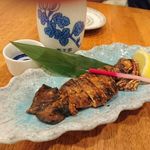 熟成うどん なかや - いかの丸干し＠熟成うどんなかや（2016年3月某日）