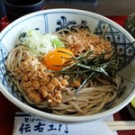 伝右エ門 - 納豆ぶっかけ900円麺パス仕様540円／28年4月