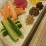 味噌めしや まるたま - 有機野菜味噌ディップ