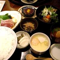 土佐料理 祢保希 赤坂店 - 週代わりランチ（揚げ出汁豆腐）
