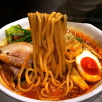 関目団長 - 男の新境地 「濃厚旨辛味噌」 野菜盛