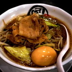 関目団長 - 男の戦い 「男の根性黒醤油」