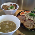 スープナッツ - 魚介つけ麺＆チャーシュー丼