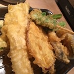 若狭水産 - 天麩羅はこんなもんかな！