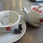 Le Kougelhopf - 可愛い紅茶セット　ミントティーです。