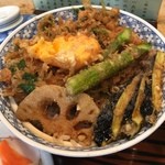 天久 - 掻揚げ天丼