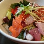Kaisen Shokuya Fukuichimaru - 海鮮サラダ