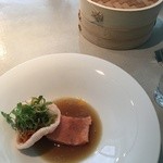 クラフタル - 2016年3月　桜の季節　桜マス・海老のブイヨン