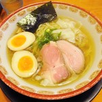 自然派ラーメン 神楽 - 神楽そば(塩)