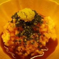 焼き鳥とワイン 萬鳥 祇園店 - 鶏むね肉刺し