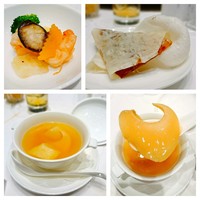 東天紅 上野店 - コース料理 (取り分け後)