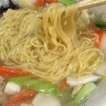 チムニー - 海鮮塩ラーメン麺